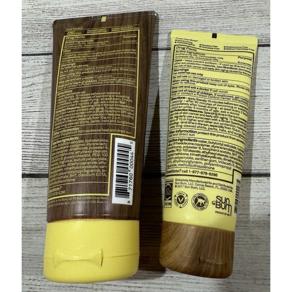 SunBum NIB Limited Edition Vinyl Julian Wilson & SPF 30 & Face 50 Lotions Tub14